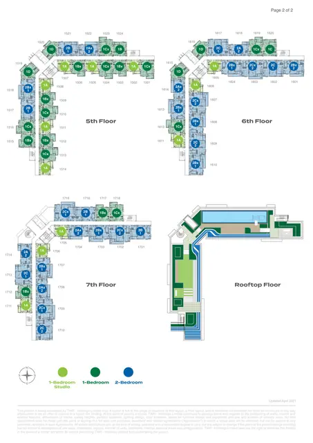 Skypark Aurora — Корпус A · этажи 5–7, Банг Тао и Лагуна, Пхукет
