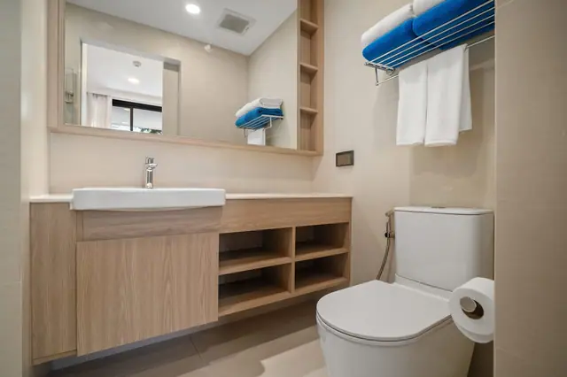 Skypark Aurora — Квартира 2A-2 · 2 спальни, 40 м² · первый этаж с садом, Банг Тао и Лагуна, Пхукет