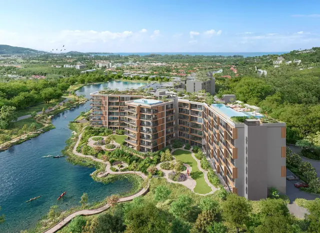 Skypark Elara Lakelands — Корпуса на берегу озера, Банг Тао и Лагуна, Пхукет
