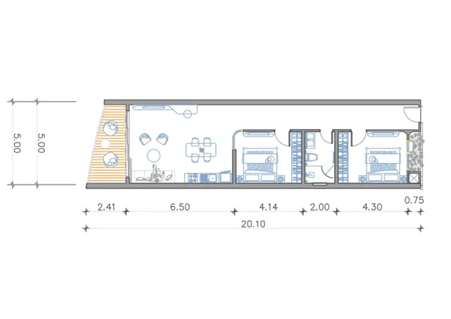 Sole Mio Residences — 2 спальни, Банг Тао и Лагуна, Пхукет
