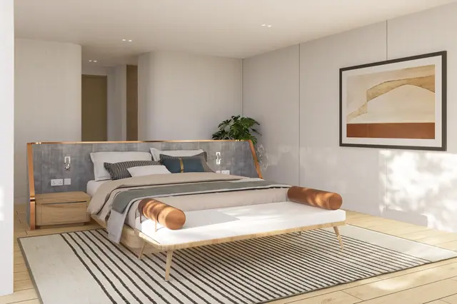 Sole Mio Residences — Мастер-спальня · пентхаус, 3 спальни, Банг Тао и Лагуна, Пхукет
