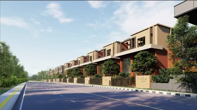 Sri Panwa Lagoon — Ряд домов Multi-Flex вдоль дороги, Банг Тао и Лагуна, Пхукет