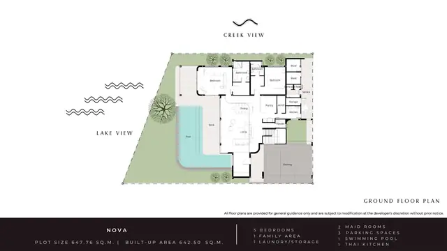 Sri Panwa Lagoon — Nova — 1-й этаж · 5 спален · 642 м², Банг Тао и Лагуна, Пхукет