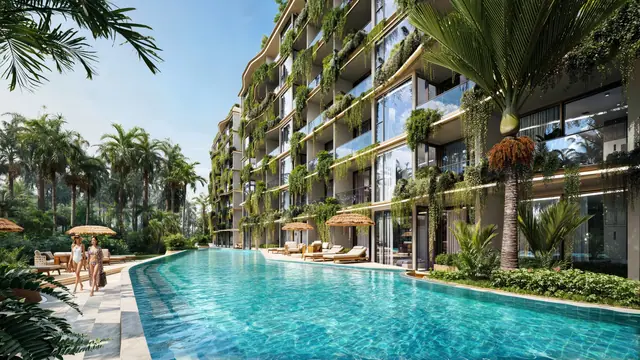 Sun Hills Lakeside Phuket — Бассейн вдоль корпуса, Банг Тао и Лагуна, Пхукет