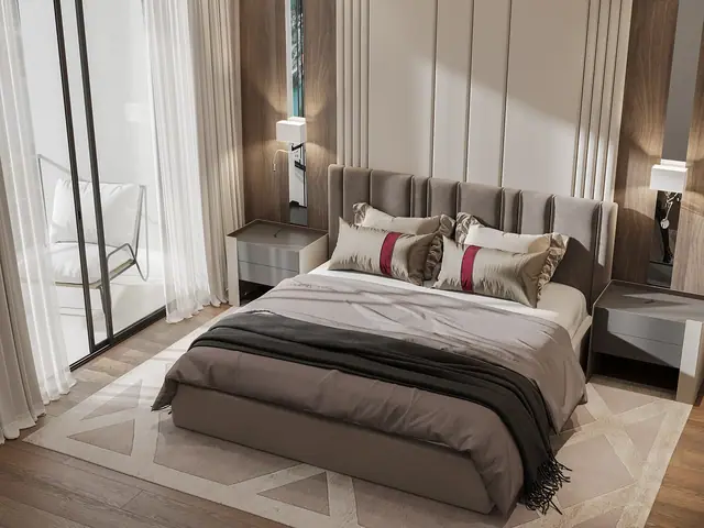 Sun Hills Lakeside Phuket — Спальня с панорамным окном, Банг Тао и Лагуна, Пхукет