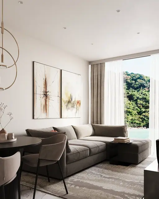 Sun Hills Lakeside Phuket — Гостиная с обеденной зоной, Банг Тао и Лагуна, Пхукет