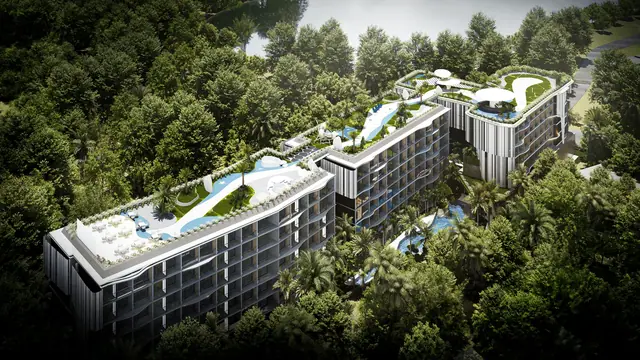 Sun Hills Lakeside Phuket — квартира в Банг Тао, Пхукет
