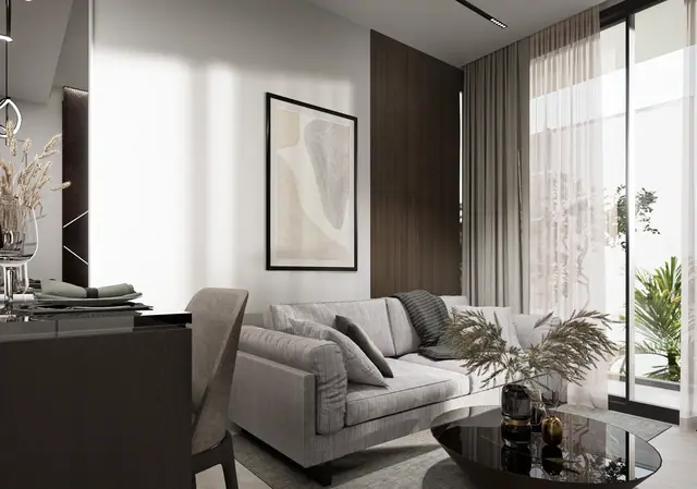Sun Hills Layan — Гостиная у панорамного окна, Лаян, Пхукет