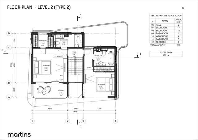 Sunny Moon Village — 3 спальни — 2-й этаж · 215 м², Раваи и Най Харн, Пхукет