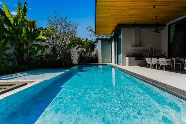 Sunti Villas — Бассейн вдоль виллы, Банг Тао и Лагуна, Пхукет