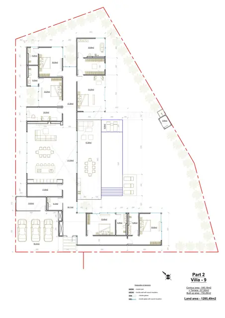 Sunti Villas — Вилла 9 — 5 спален · застройка 750 м², Банг Тао и Лагуна, Пхукет