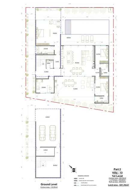Sunti Villas — Вилла 13 — 3 спальни, 2 уровня · застройка 546 м², Банг Тао и Лагуна, Пхукет
