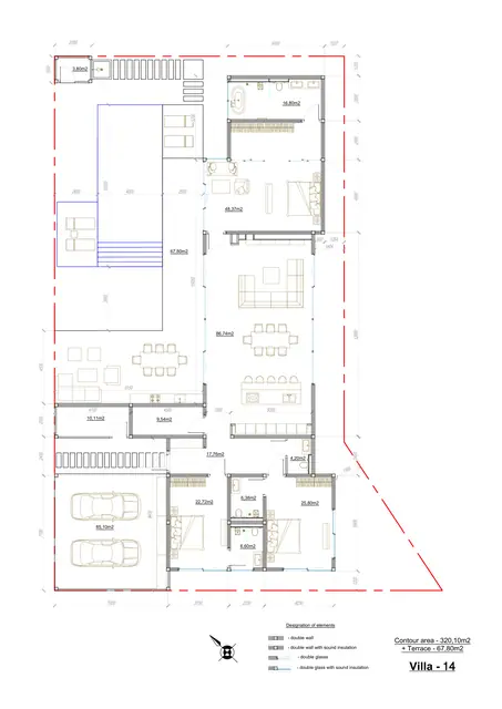Sunti Villas — Вилла 14 — 3 спальни · 320 м² + терраса 68 м², Банг Тао и Лагуна, Пхукет