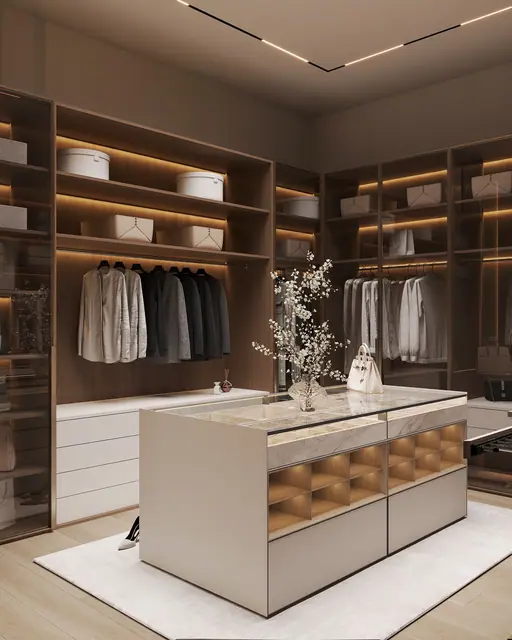 Sunti Villas — Гардеробная с островом, Банг Тао и Лагуна, Пхукет