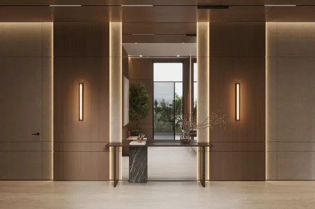Sunti Villas — Холл с консолью, Банг Тао и Лагуна, Пхукет