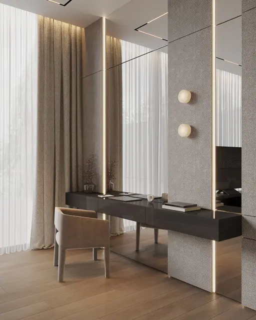 Sunti Villas — Холл с зеркальной стеной, Банг Тао и Лагуна, Пхукет