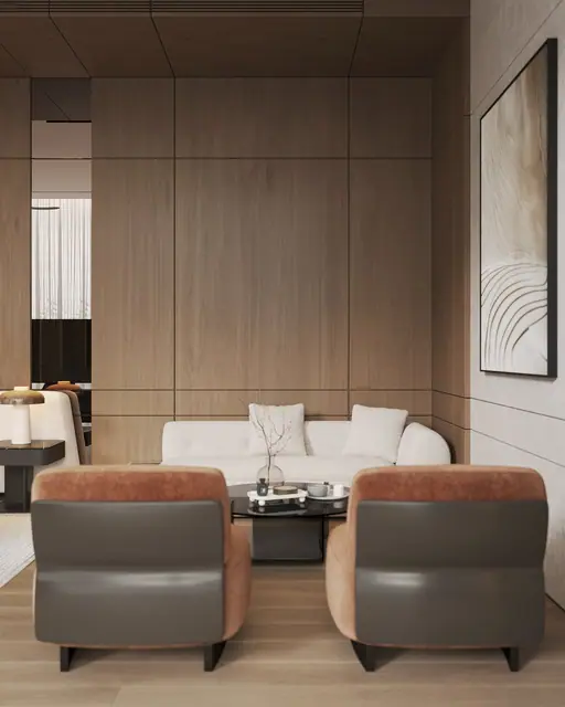 Sunti Villas — Зона отдыха с диваном и креслами, Банг Тао и Лагуна, Пхукет