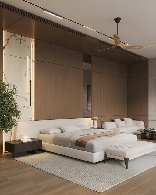Sunti Villas — Спальня с мягким изголовьем, Банг Тао и Лагуна, Пхукет
