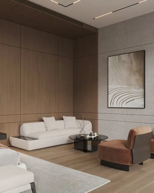 Sunti Villas — Гостиная зона с креслом, Банг Тао и Лагуна, Пхукет