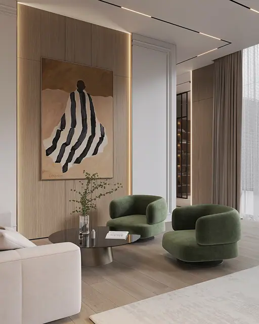 Sunti Villas — Гостиная зона при мастер-спальне, Банг Тао и Лагуна, Пхукет