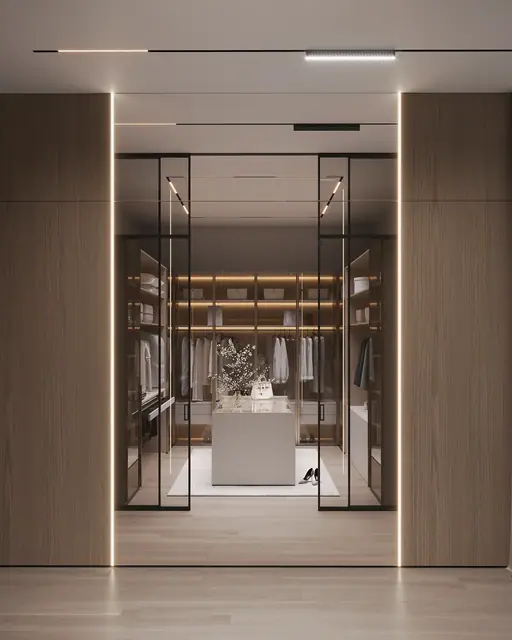 Sunti Villas — Гардеробная с островом, Банг Тао и Лагуна, Пхукет
