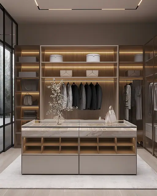 Sunti Villas — Гардеробная за стеклянными дверями, Банг Тао и Лагуна, Пхукет