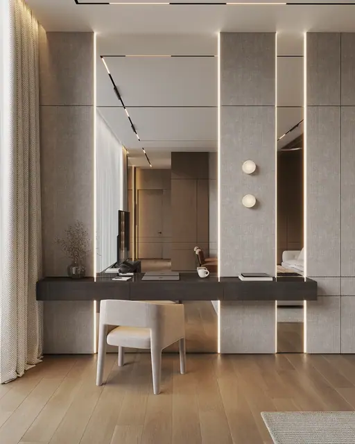 Sunti Villas — Туалетный столик в спальне, Банг Тао и Лагуна, Пхукет
