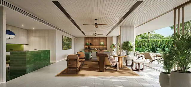 Surfhouse Residences — Лаунж-зона лобби, Банг Тао и Лагуна, Пхукет