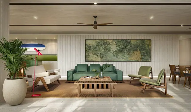 Surfhouse Residences — Зона отдыха в лобби, Банг Тао и Лагуна, Пхукет