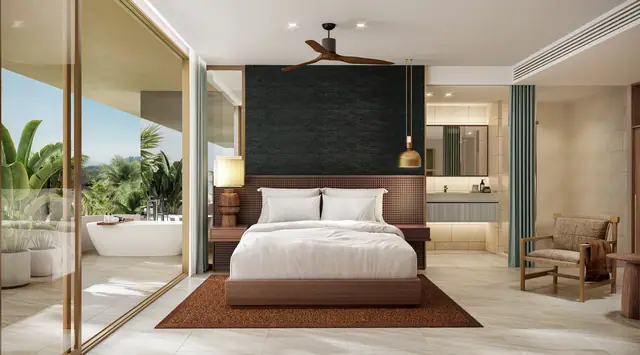 Surfhouse Residences — Спальня с ванной · тип D2, Банг Тао и Лагуна, Пхукет
