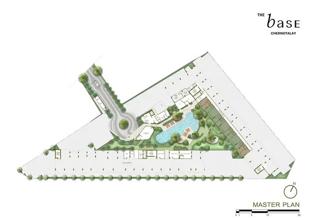The Base Cherngtalay — Генплан комплекса, Банг Тао и Лагуна, Пхукет