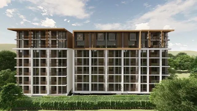 The Ozone Condominium — Фасад корпуса, Банг Тао и Лагуна, Пхукет