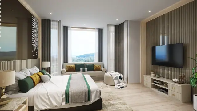 The Ozone Condominium — Мастер-спальня, Банг Тао и Лагуна, Пхукет