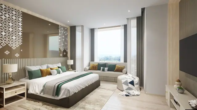 The Ozone Condominium — Спальня с зоной отдыха, Банг Тао и Лагуна, Пхукет