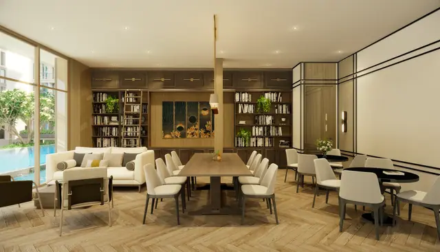 The Ozone Signature Condominium — Библиотека с общим столом, Банг Тао и Лагуна, Пхукет
