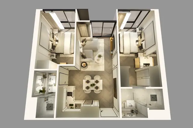 The Ozone Signature Condominium — TOPVIEW 2BEDROOM, Банг Тао и Лагуна, Пхукет