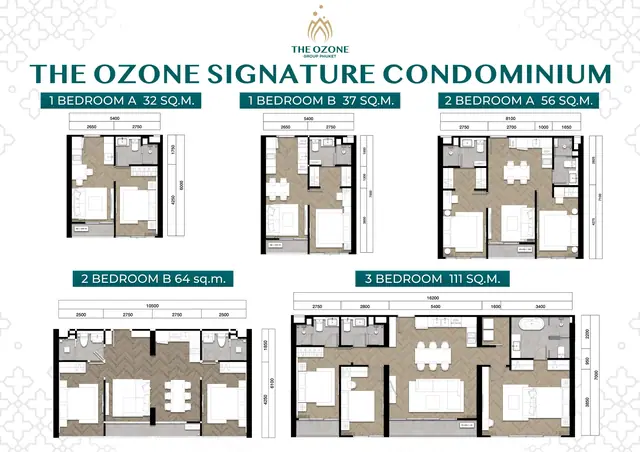 The Ozone Signature Condominium — Обзор всех типов юнитов, Банг Тао и Лагуна, Пхукет