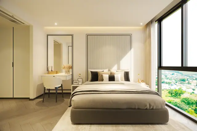 The Ozone Signature Condominium — Спальня с рабочим столом · тип B, Банг Тао и Лагуна, Пхукет