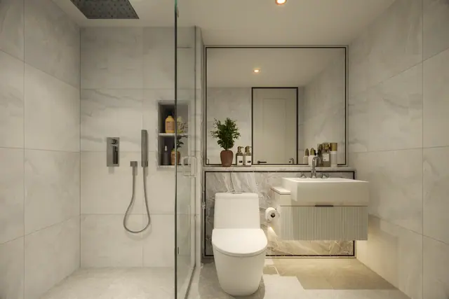 The Ozone Signature Condominium — Ванная A · 2 спальни, Банг Тао и Лагуна, Пхукет