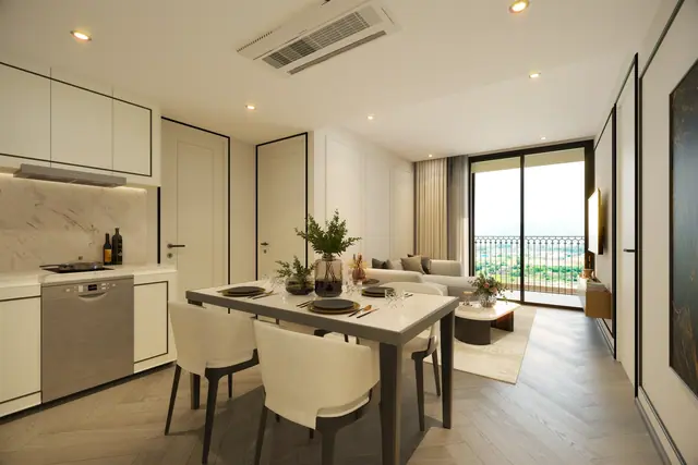 The Ozone Signature Condominium — Кухня-столовая · 2 спальни, Банг Тао и Лагуна, Пхукет