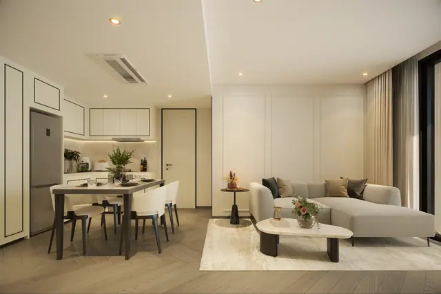The Ozone Signature Condominium — Гостиная · 2 спальни, Банг Тао и Лагуна, Пхукет