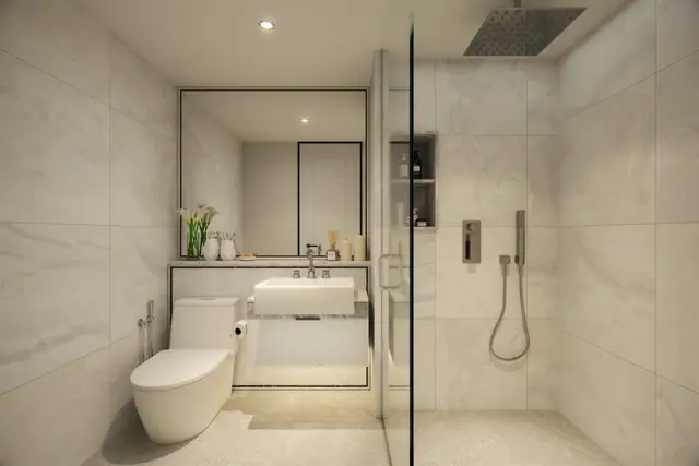 The Ozone Signature Condominium — Ванная B · 3 спальни, Банг Тао и Лагуна, Пхукет
