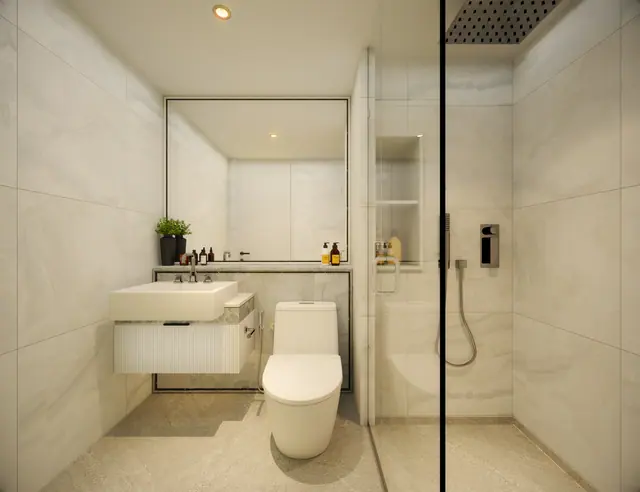 The Ozone Signature Condominium — Ванная · 1 спальня, тип A, Банг Тао и Лагуна, Пхукет