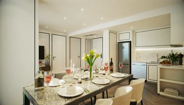 The Ozone Signature Condominium — Сервированный обеденный стол, Банг Тао и Лагуна, Пхукет
