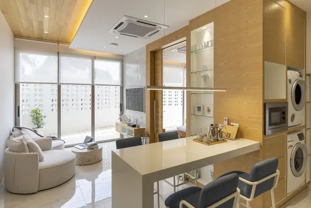 The Residence Prime by Andaman Asset Solution — Кухня-гостиная с прачечной, Банг Тао и Лагуна, Пхукет