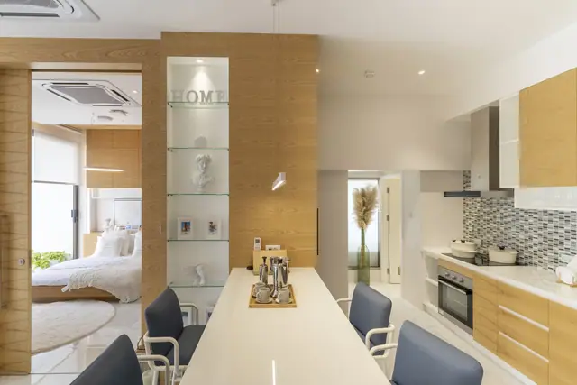 The Residence Prime by Andaman Asset Solution — Кухня с барной стойкой, Банг Тао и Лагуна, Пхукет