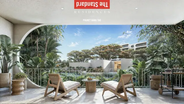 The Standard Residences — Балкон с арочным проёмом, Банг Тао и Лагуна, Пхукет