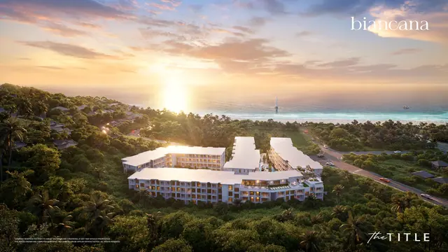 Biancana — Комплекс на закате, вид сверху, Банг Тао и Лагуна, Пхукет