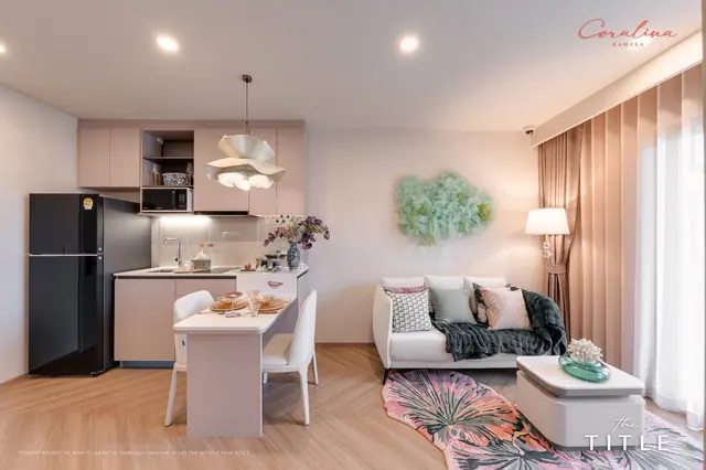 Coralina Kamala — Показ-юнит 1 спальня L · 41 м² (Камала), Камала и Сурин, Пхукет