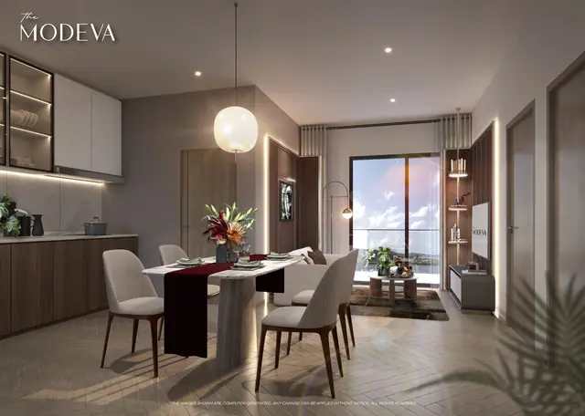 The Modeva — 1 спальня+ · 55 м² · Гостиная-столовая, Банг Тао и Лагуна, Пхукет
